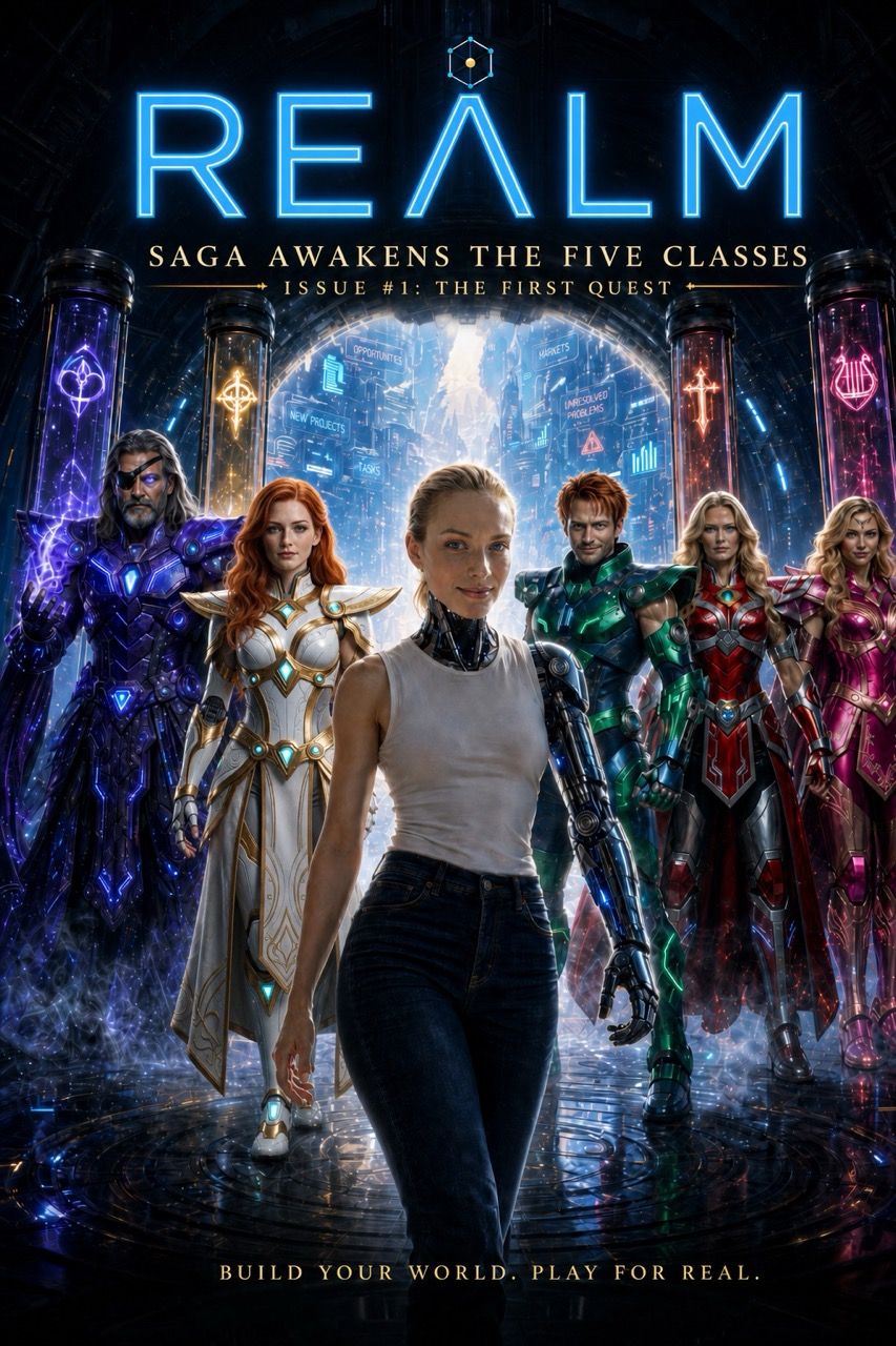 Issue 1 — Saga Awakens the Five Classes